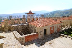 Inside the Historic Complex of Ratati Fortress, Also Known As Akhaltsikhe Castle in Samtskhe-javakheti Region, Georgia